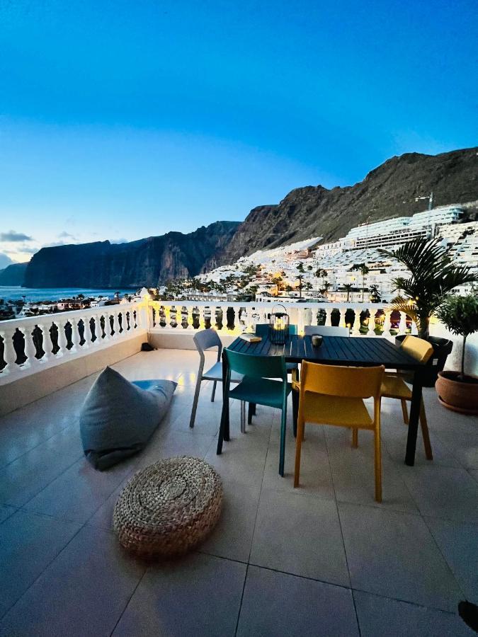 Luxury Penthouse With Breathtaking Views And Huge Private Terraces Puerto de Santiago (Tenerife) Exterior foto