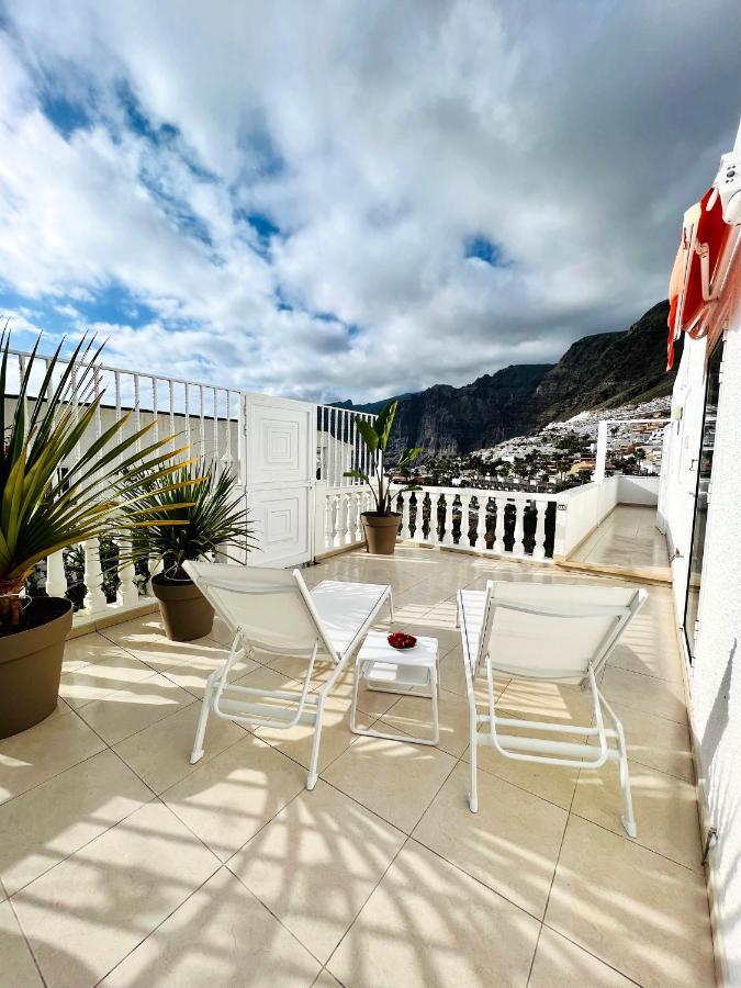 Luxury Penthouse With Breathtaking Views And Huge Private Terraces Puerto de Santiago (Tenerife) Exterior foto
